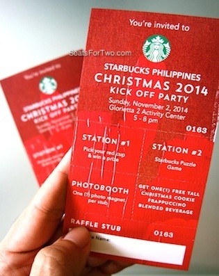 Starbucks Chrsitmas Kick-Off Party 2014