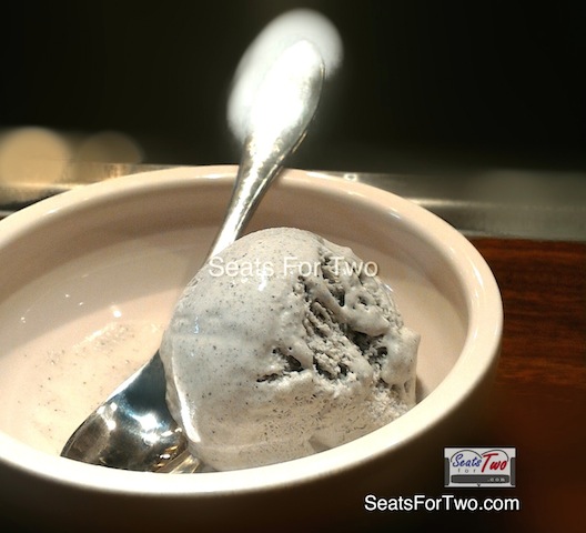 Black Sesame Ice Cream