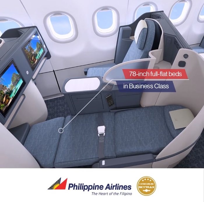 PAL Business Class Seat