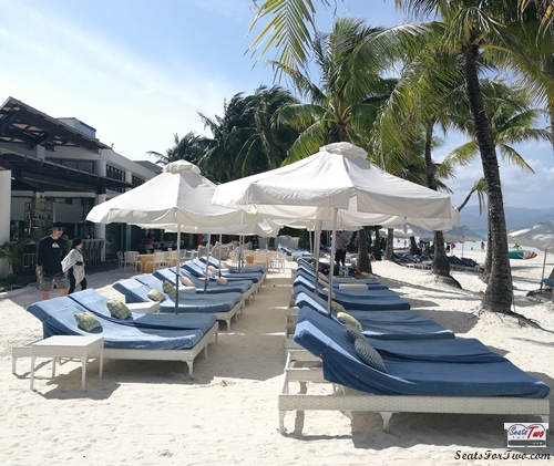 Boracay white sand