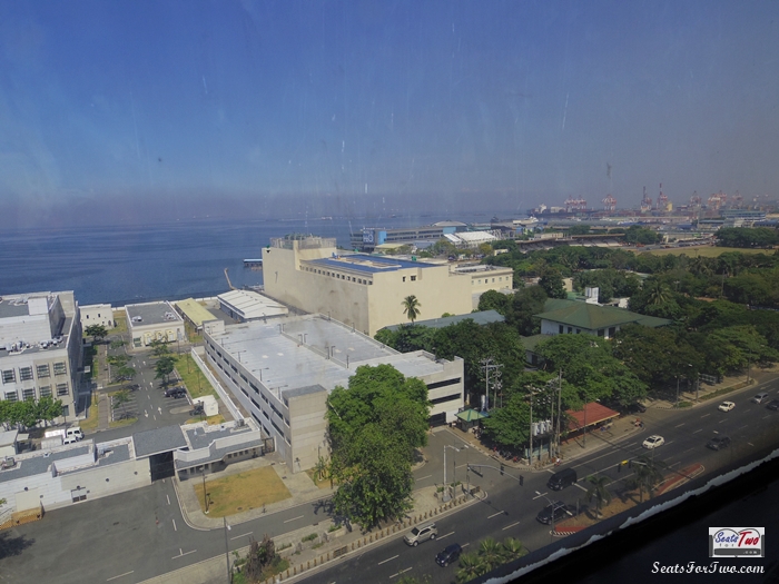 Manila Bay view from our hotel room