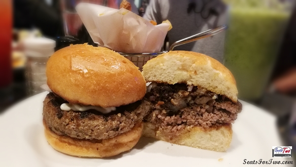 Hard Rock Cafe Sisig Burger