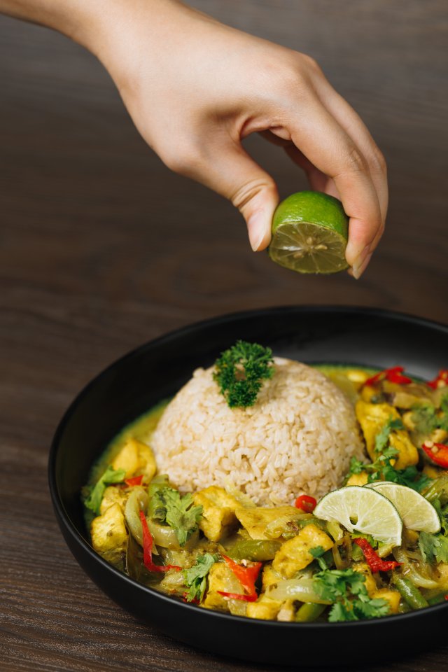 Green Curry Chicken at P205