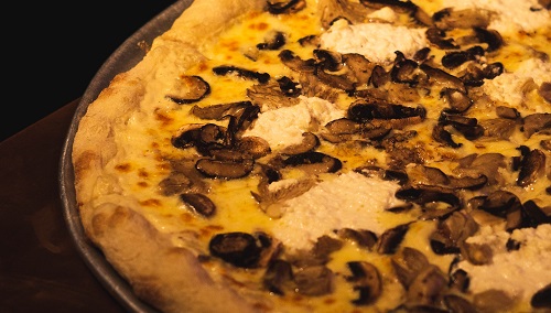 Nolita Wild Mushroom Ricotta Pizza