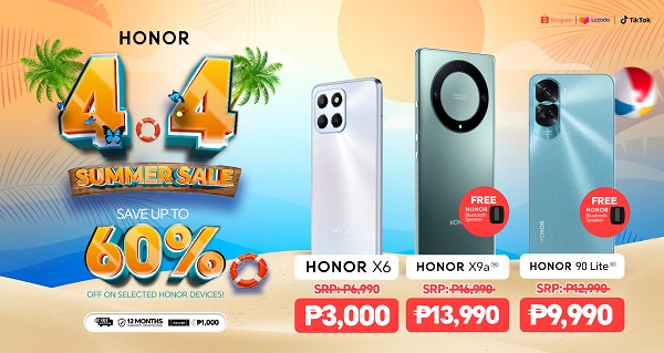 HONOR 4.4 Summer Sale
