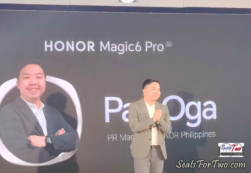 Mr. Pao Oga of HONOR Philippines