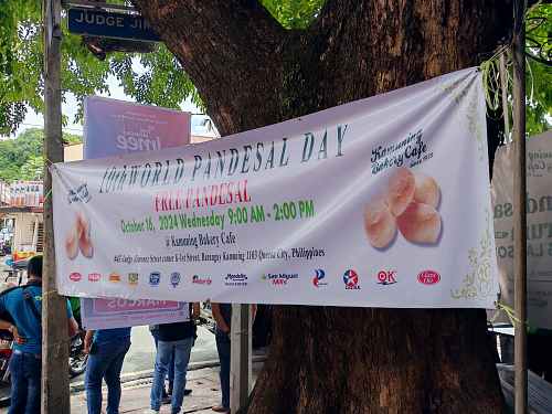 World Pandesal Day Kamuning Bakery