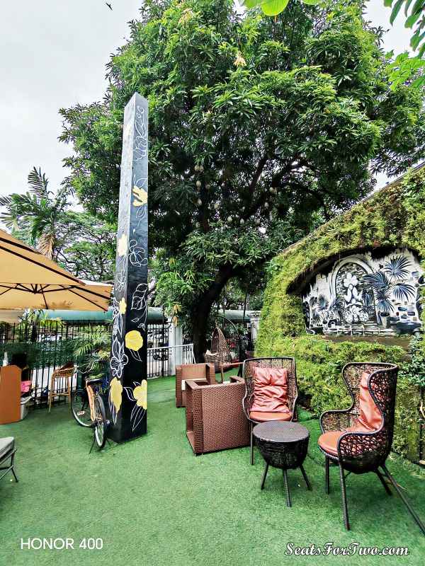 Quaint Cafe at Club Intramuros Golf Course
