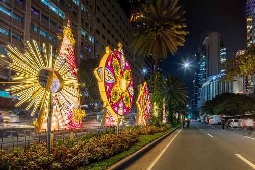 Ayala Ave Makati In Color