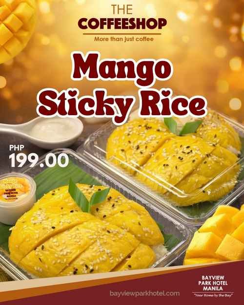 Mango Sticky Rice Bayview park manila